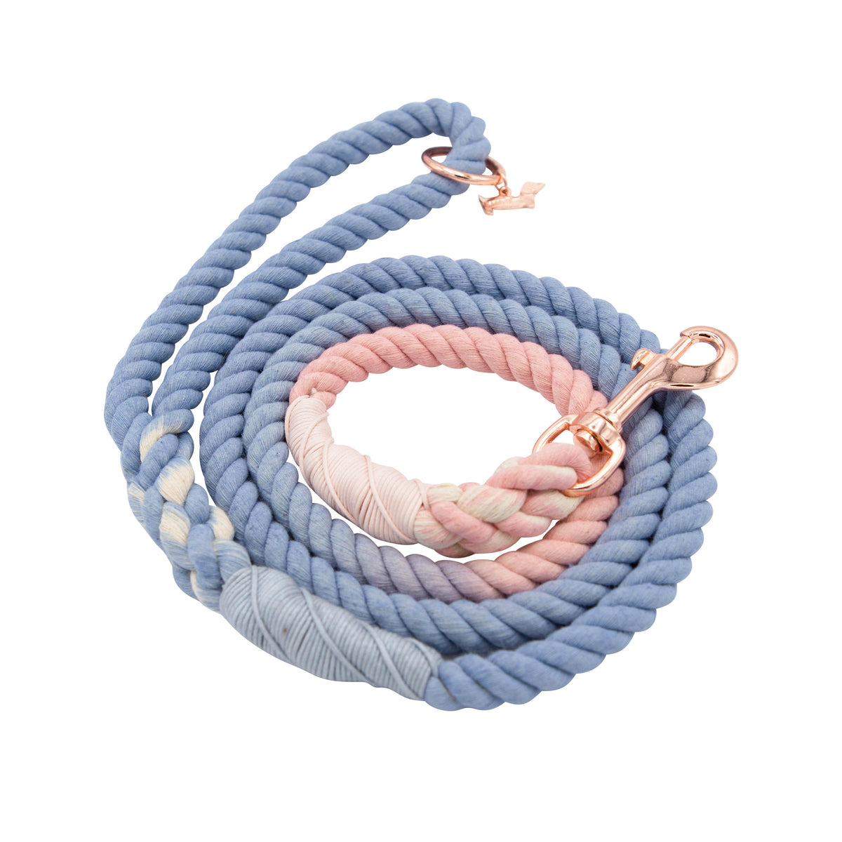 Sassy Woof Peony Ombre Cotton Rope Dog Lead Alfie Bear