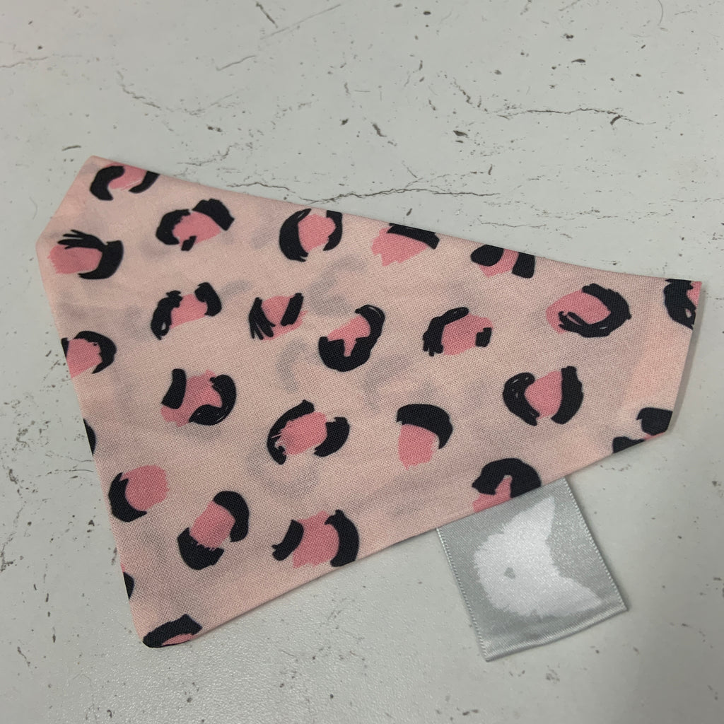 Soda Pop - Pink Leopard Print Bandana