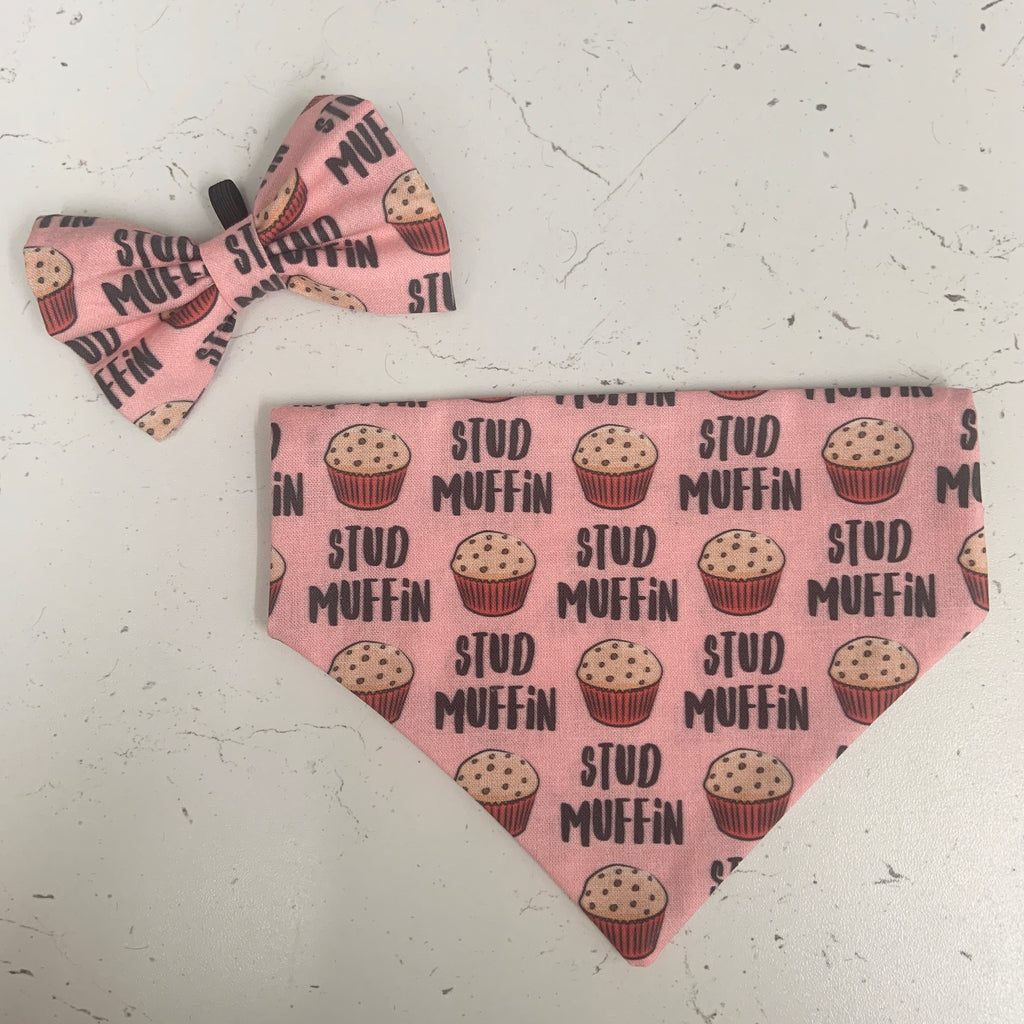Stud Muffin - Bandana & Bow Tie