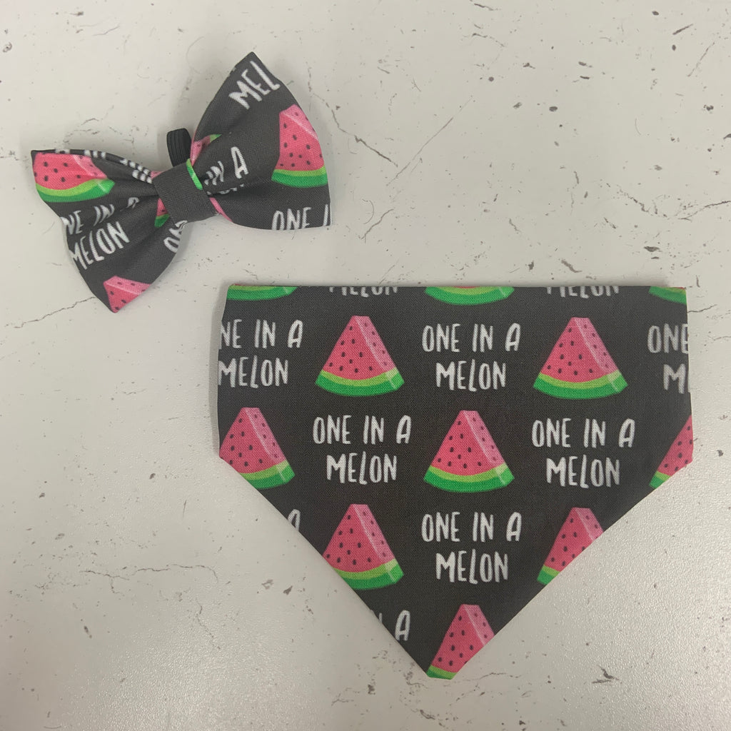 One In A Melon - Bandana & Bow Tie